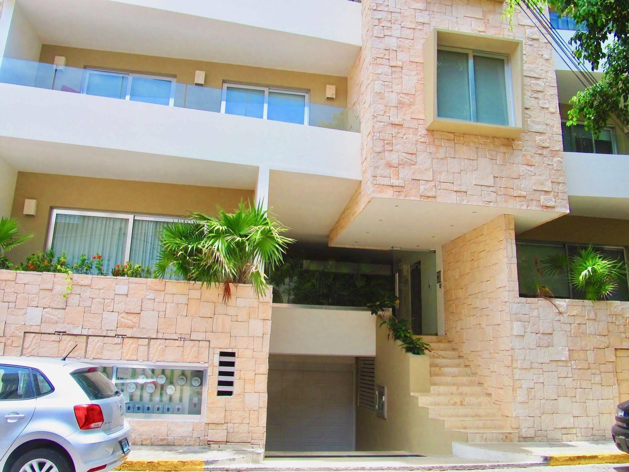 Skyline 24Th Apartment Playa del Carmen Luaran gambar